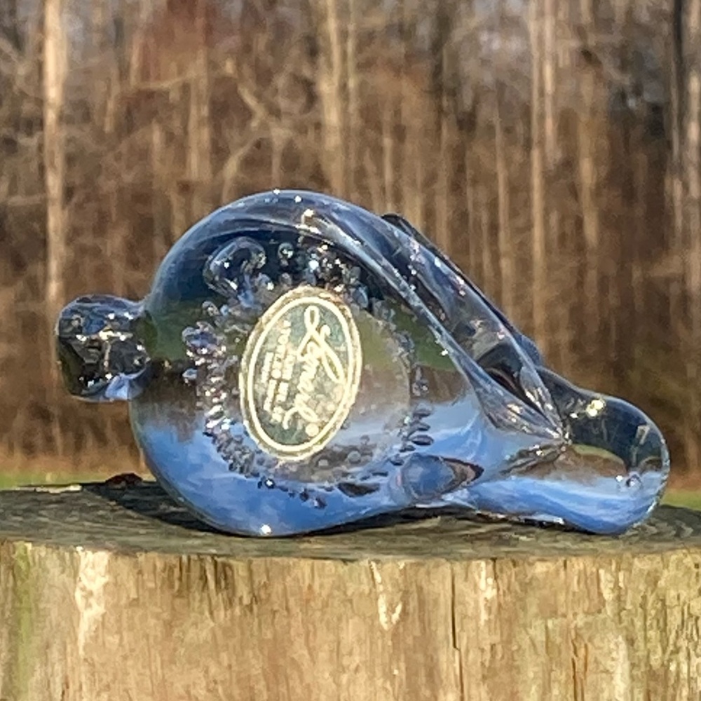 Dazzling Vintage Leonard Art Glass Bunny - Picture 10 of 13